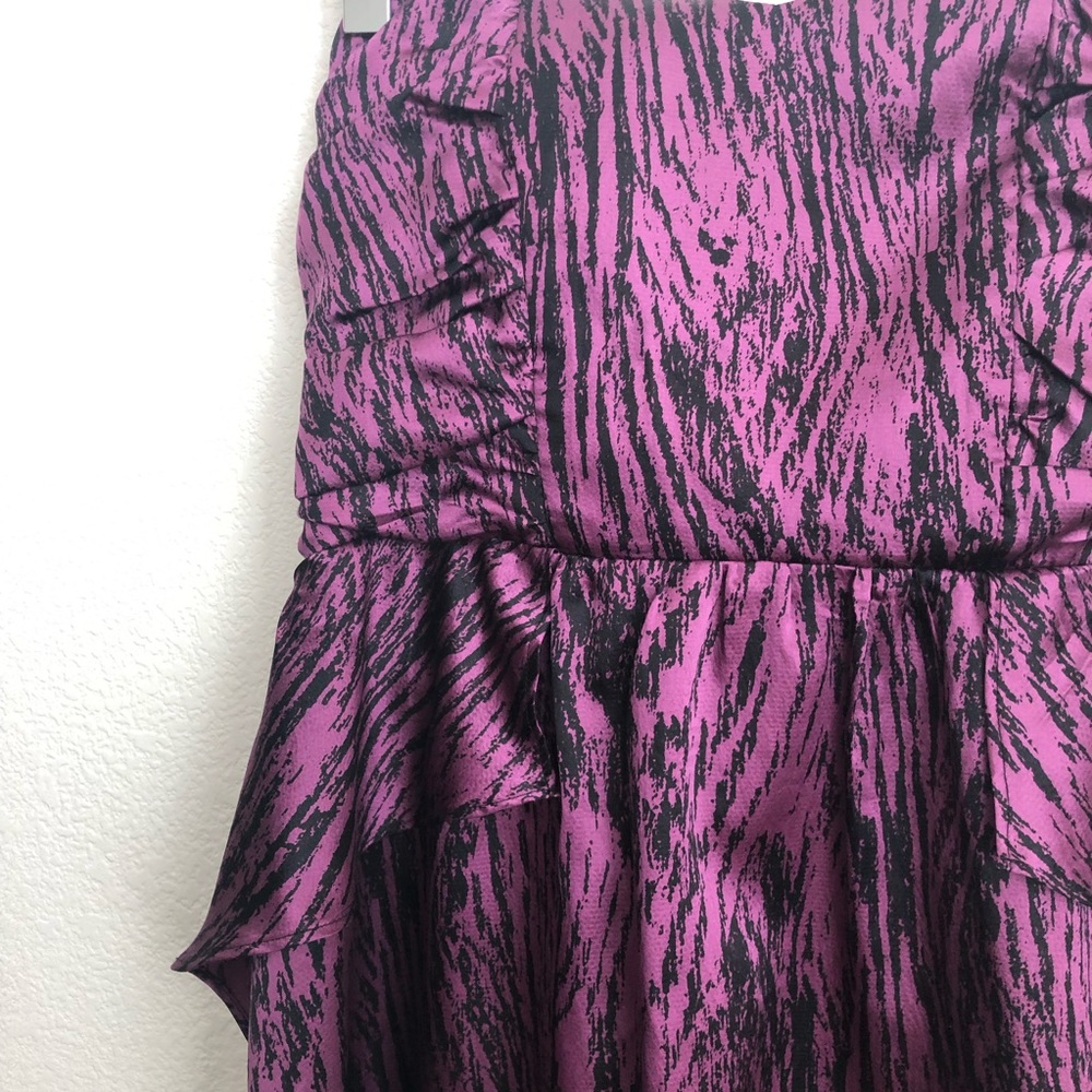 Dolce Vita 100% Silk Strapless Dress - Picture 5 of 8